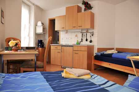 Wohnecke der Ferienwohnung